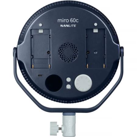 Nanlite Miro 60c (Midnight Blue) - okrągły panel, lampa LED RGBWW